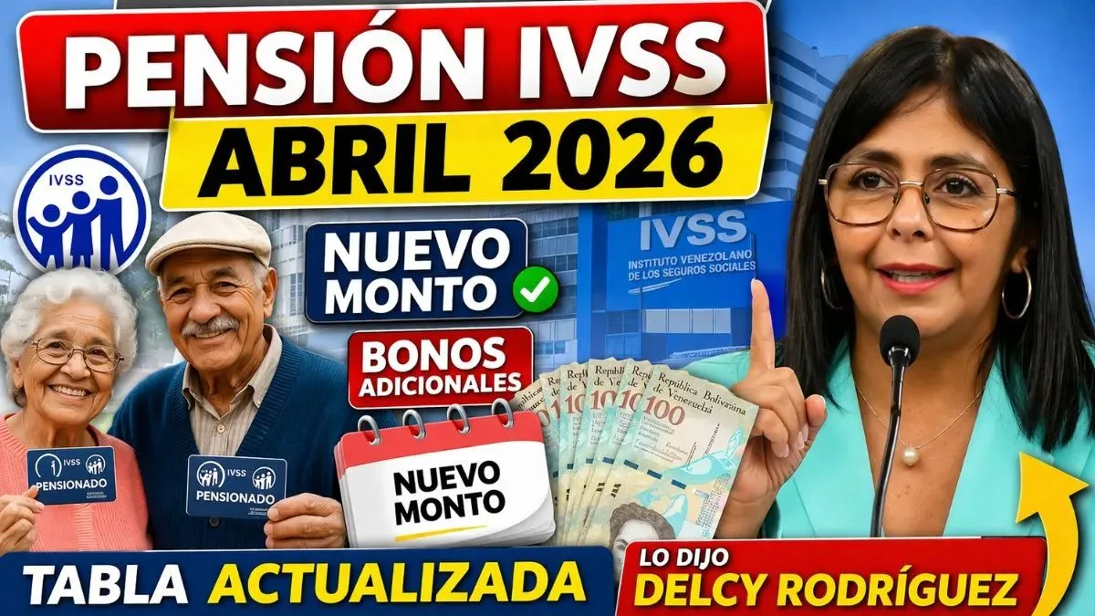 Aumento de la pensión del IVSS...